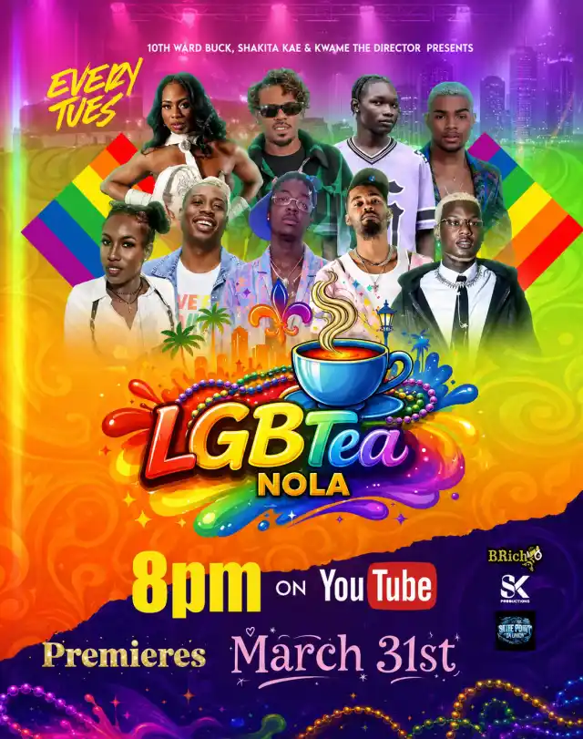 LGBTea NOLA poster